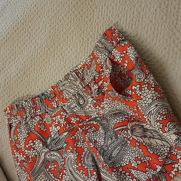 J Crew Linen Blend Paisley Shorts - Picture 4 of 6